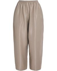 Eskandar - Silk Japanese Trousers - Lyst