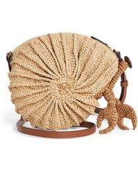 Anya Hindmarch - Raffia Hermit Crab Cross-Body Bag - Lyst