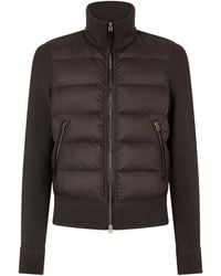 Tom Ford - Wool Padded Zip-Up Jacket - Lyst