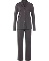 Hanro - Cotton Natural Comfort Pyjama Set - Lyst