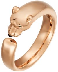 Cartier - Tsavorite Garnet And Onyx Panthère De Ring - Lyst