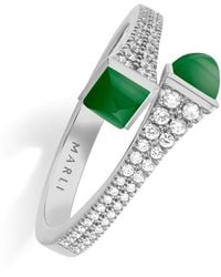 Marli New York - Diamond And Agate Cleo Ring - Lyst