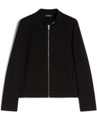 Max Mara - Jersey Zip-Up Jacket - Lyst