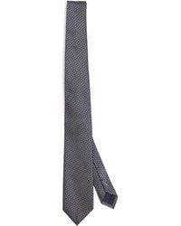 Giorgio Armani - Silk Diamond Jacquard Tie - Lyst