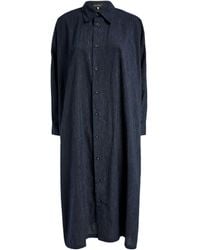 Eskandar - A-line Shirt Midi Dress - Lyst