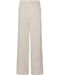 Marella - Corduroy Wide-Leg Trousers - Lyst