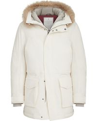 Brunello Cucinelli - Down Water-Resistant Parka - Lyst