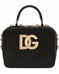 Dolce & Gabbana - Leather 3.5 Top-handle Bag - Lyst
