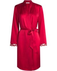 Simone Perele - Silk-Blend Love Me Robe - Lyst