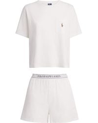 Polo Ralph Lauren - Cotton-Modal Short Pyjama Set - Lyst