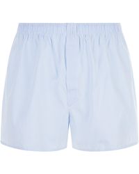 Sunspel - Mini Check Boxers - Lyst