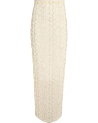 Skims - Milky Sheer Maxi Skirt - Lyst