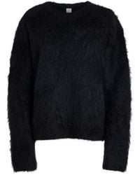 TOTEME - Alpaca-Blend Boxy Sweater - Lyst