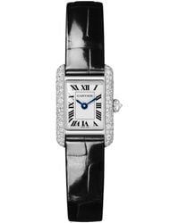 Cartier - And Diamond Tank Louis Watch - Lyst