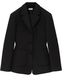 Loewe - Wool-Blend Blazer - Lyst