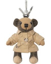 Burberry - Cashmere Thomas Bear Trench Coat Charm - Lyst