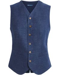 Polo Ralph Lauren - Linen-Cotton Waistcoat - Lyst