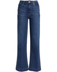 PAIGE - Leenah Wide-Leg Jeans - Lyst