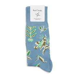Paul Smith - Cotton-Blend Bohemia Socks - Lyst