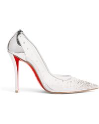 Christian Louboutin - Miss Z Degrastrass Perla Leather Pumps 100 - Lyst