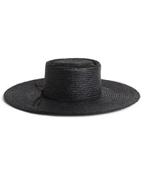 Eleventy - Straw Woven Hat - Lyst
