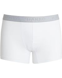 Hanro - Cotton-blend Essential Trunks (pack Of 2) - Lyst