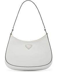 Prada - Leather Cleo Shoulder Bag - Lyst