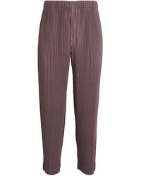 Homme Plissé Issey Miyake - Pleated Monthly Colours January Trousers - Lyst