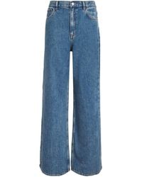 Theory - Relaxed Wide-Leg Jeans - Lyst
