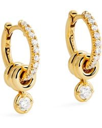 Spinelli Kilcollin - And Diamond Zahra Hoop Earrings - Lyst