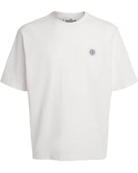 Stone Island - Organic Cotton Ghost T-Shirt - Lyst