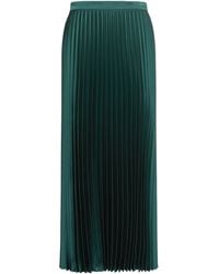 Weekend by Maxmara - Satin Pleated Maxi Skirt - Lyst