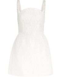 Rebecca Vallance - Jacquard Winslet Mini Dress - Lyst