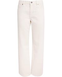 FRAME - The Saturday Low-Rise Straight Jeans - Lyst