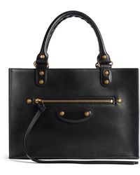 Balenciaga - Medium Leather Le City Tote Bag - Lyst