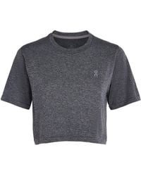 On Shoes - Train Flex Crop T-Shirt - Lyst