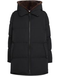 Yves Salomon - Down-Mink Technical Puffer Jacket - Lyst