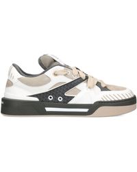 Dolce & Gabbana - Leather Roma Skate Sneakers - Lyst