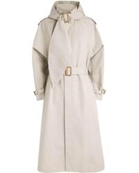 Polo Ralph Lauren - Scarf Hooded Trench Coat - Lyst