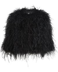 Yves Salomon - Ostrich Feather Jacket - Lyst
