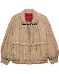 MAX&Co. - Oversized Zip-Up Jacket - Lyst