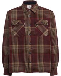 Barbour - Cotton Houndstooth Millom Overshirt - Lyst