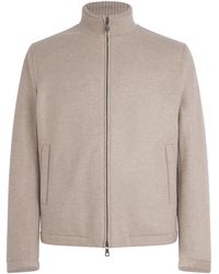 FIORONI CASHMERE - Cotton-Cashmere Jacket - Lyst