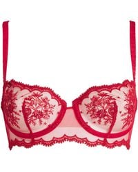 Simone Perele - Lace Intrigue Half-Cup Bra - Lyst