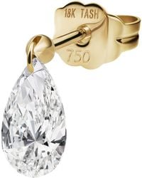Maria Tash - Diamond Pear Single Stud Earring - Lyst