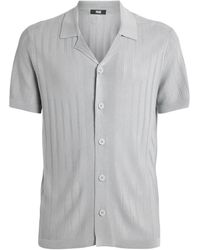 PAIGE - Knitted Copley Polo Shirt - Lyst