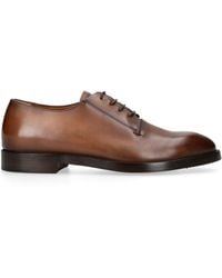Zegna - Leather Torino Derby Shoes - Lyst