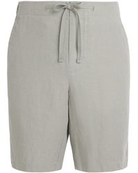 Vince - Linen Drawstring Shorts - Lyst