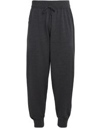 John Smedley - Merino Wool Cuffed Sweatpants - Lyst
