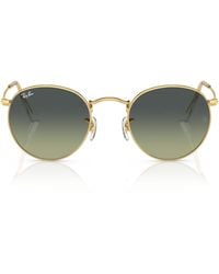 Ray-Ban - Rb3447 Round Metal Sunglasses - Lyst